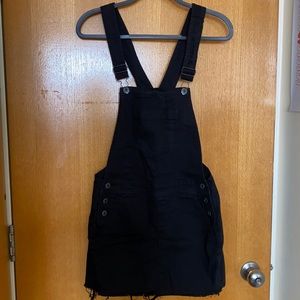 Black Overall Dress